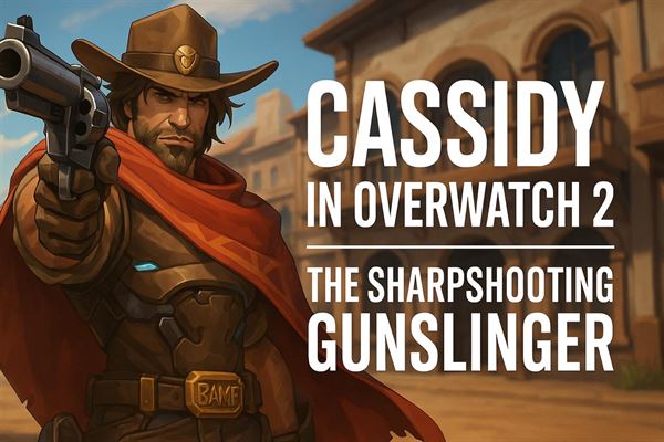 Cassidy in overwatch 2 - the sharpshooting gunslinger